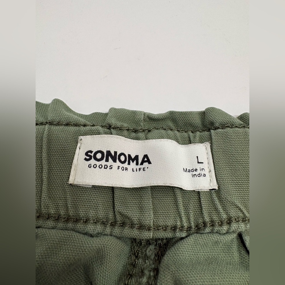 Sonoma (KOHLS) olive green capri pants size large with 26” inseam, worn twice - Picture 4 of 7